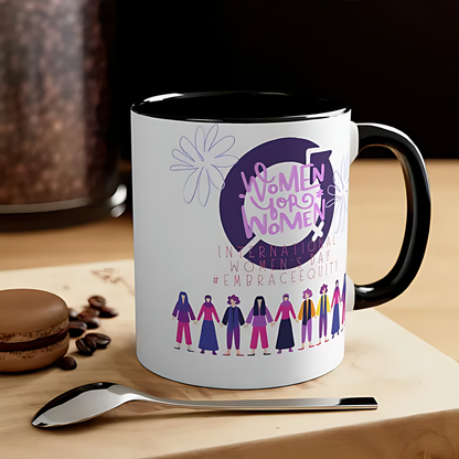 Cowgic International Women's Day Mug | #EmbraceEquity Coffee Cup | Women's Day Coffee Mug