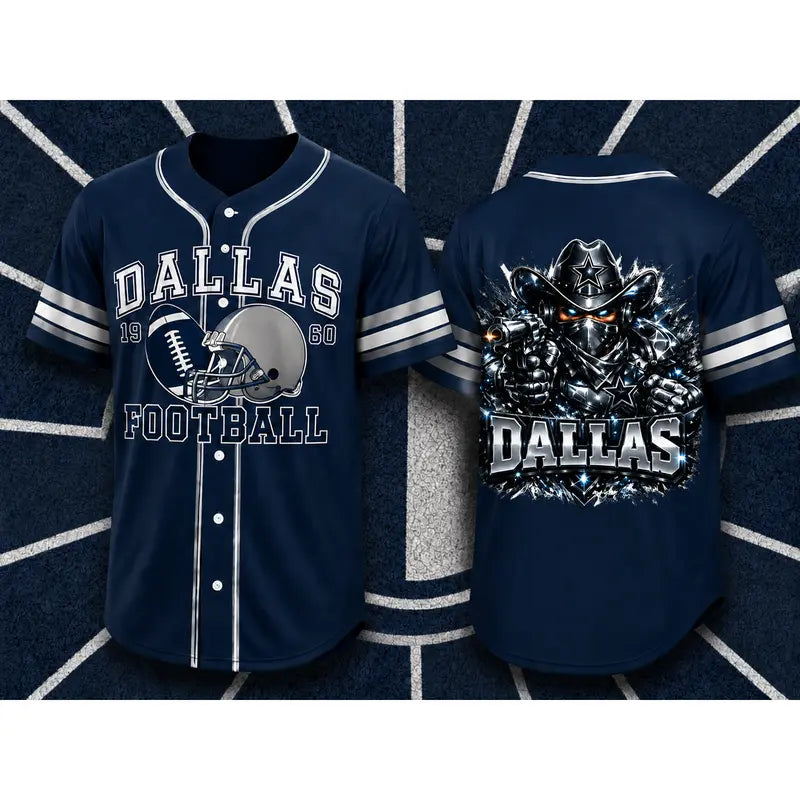Football Game Day Team Dallas Cowboys Jersey