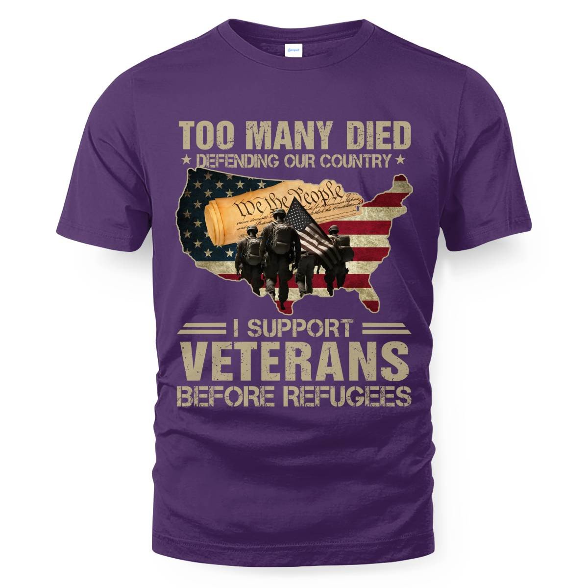 I Support Veterans Before Refugees
