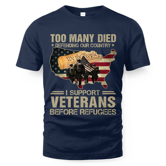 I Support Veterans Before Refugees