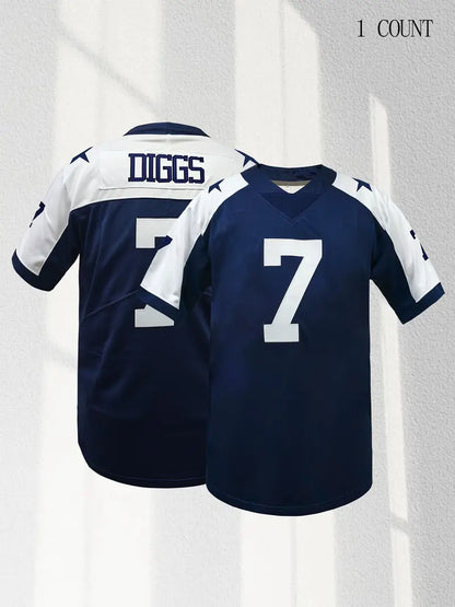 American Football Jersey Dallas Blue