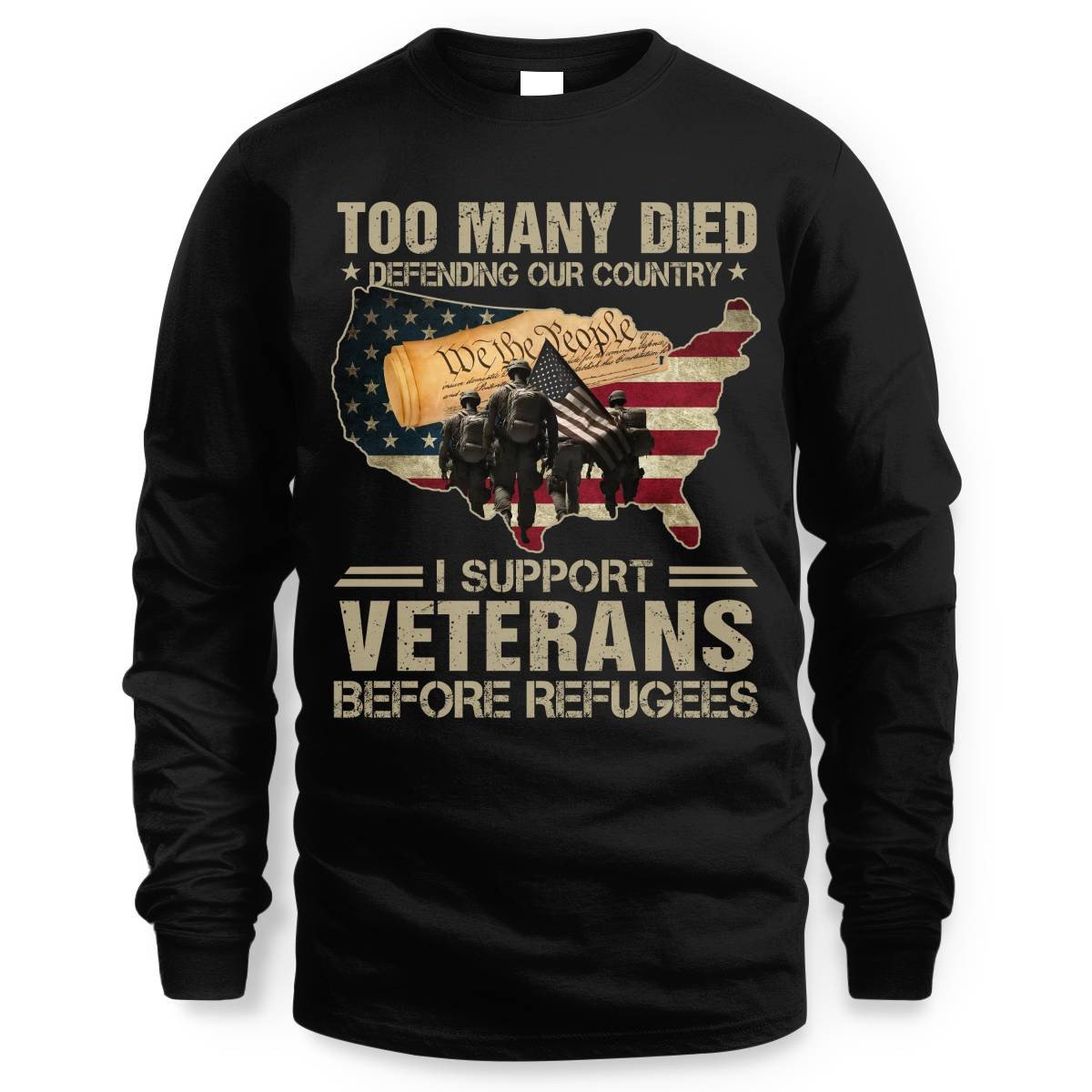 I Support Veterans Before Refugees