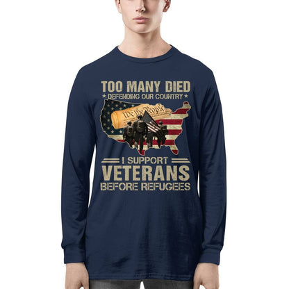 I Support Veterans Before Refugees