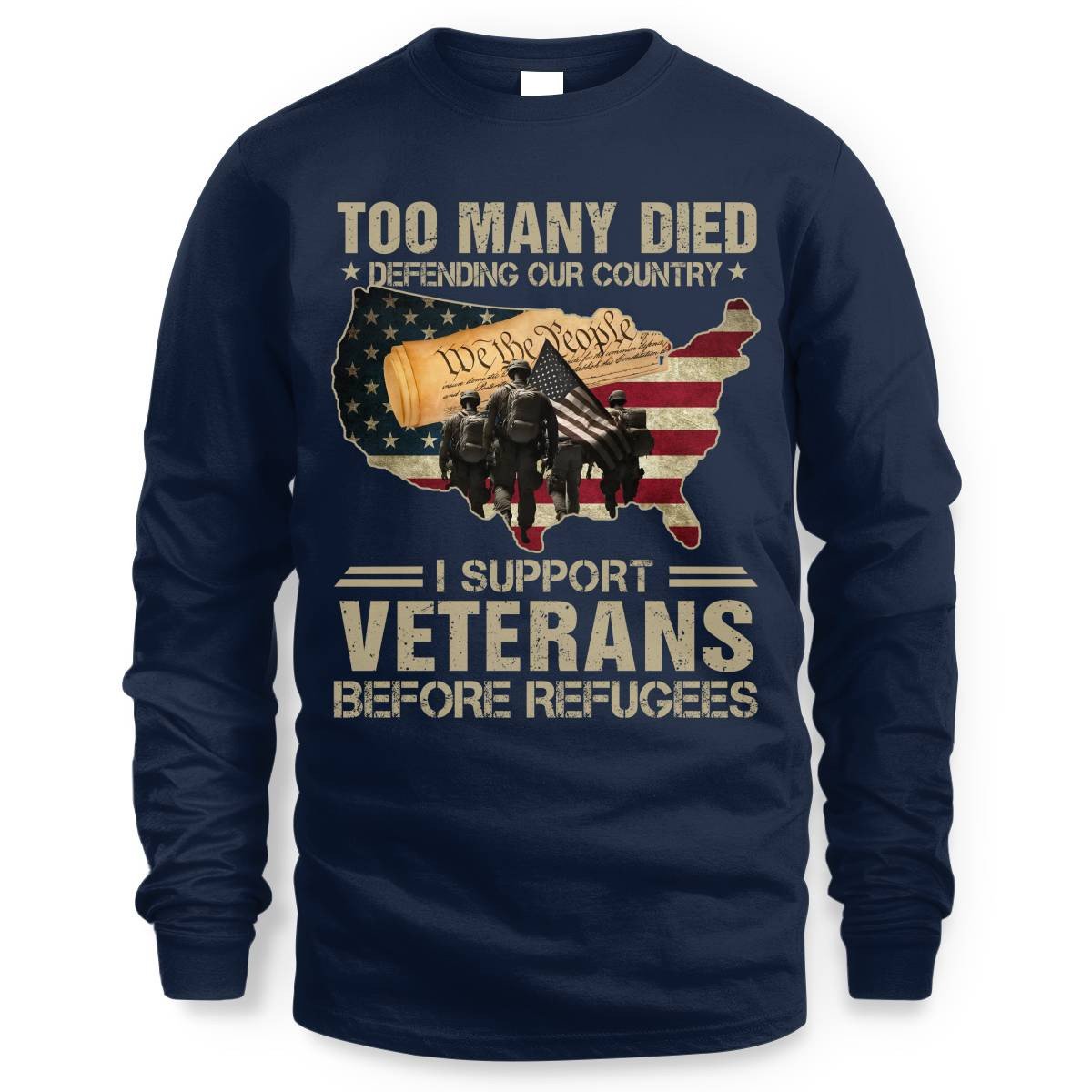 I Support Veterans Before Refugees