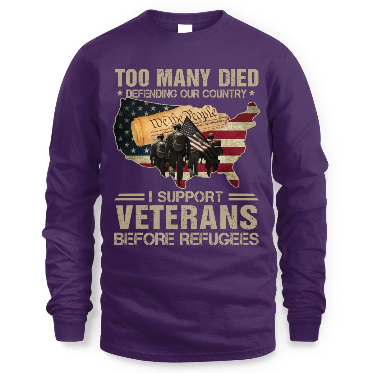 I Support Veterans Before Refugees