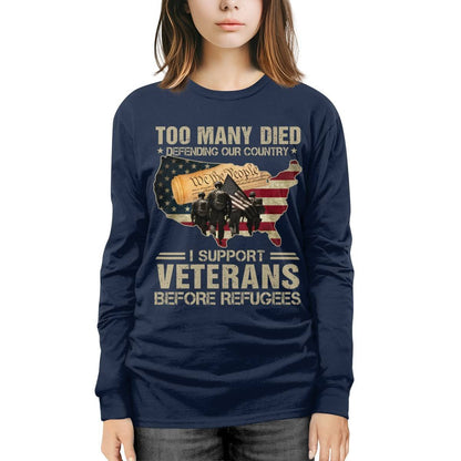 I Support Veterans Before Refugees