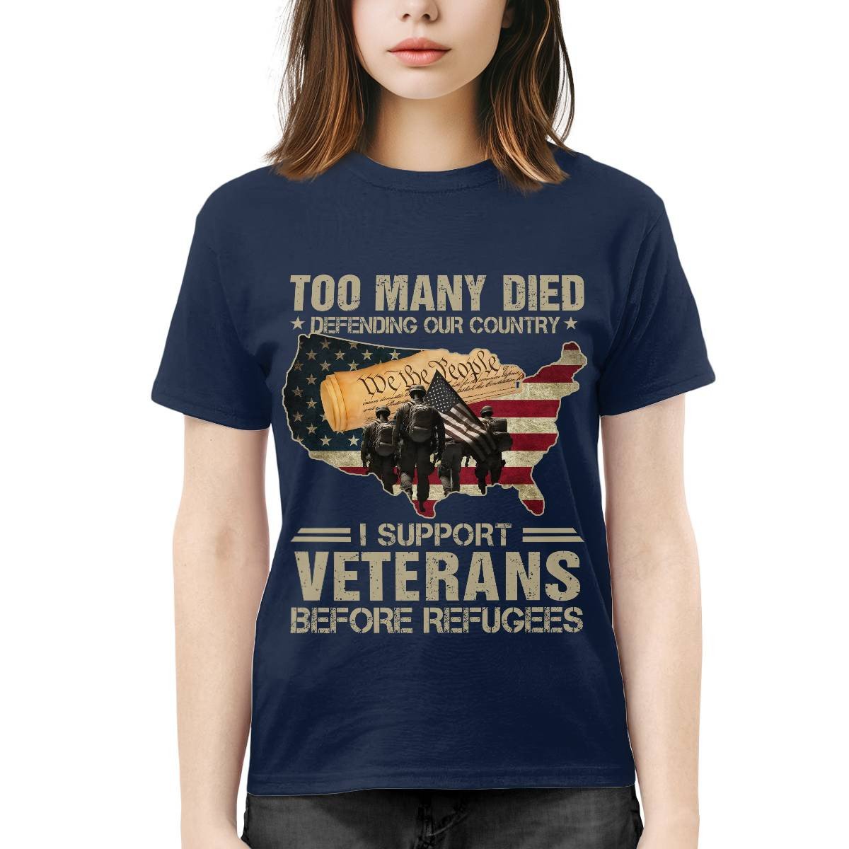 I Support Veterans Before Refugees