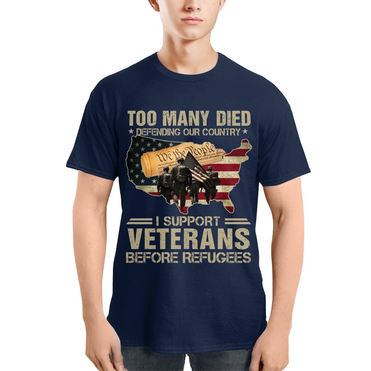 I Support Veterans Before Refugees