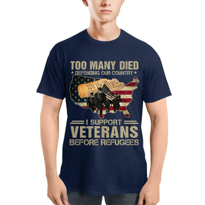 I Support Veterans Before Refugees