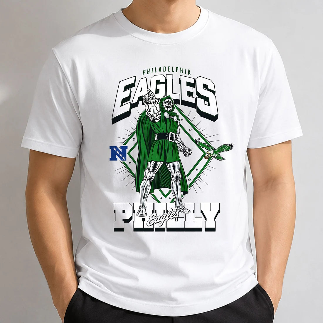 PHI x Green Cape Villain Edition One Side T- Shirt Gildan 5000, Sweatshirt & Hoodie