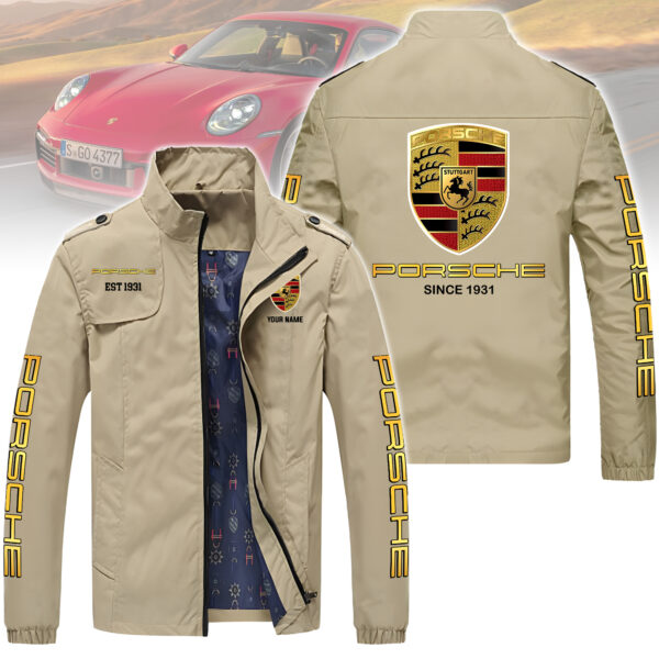 Porsche Racing Jacket – Custom Name Windbreaker