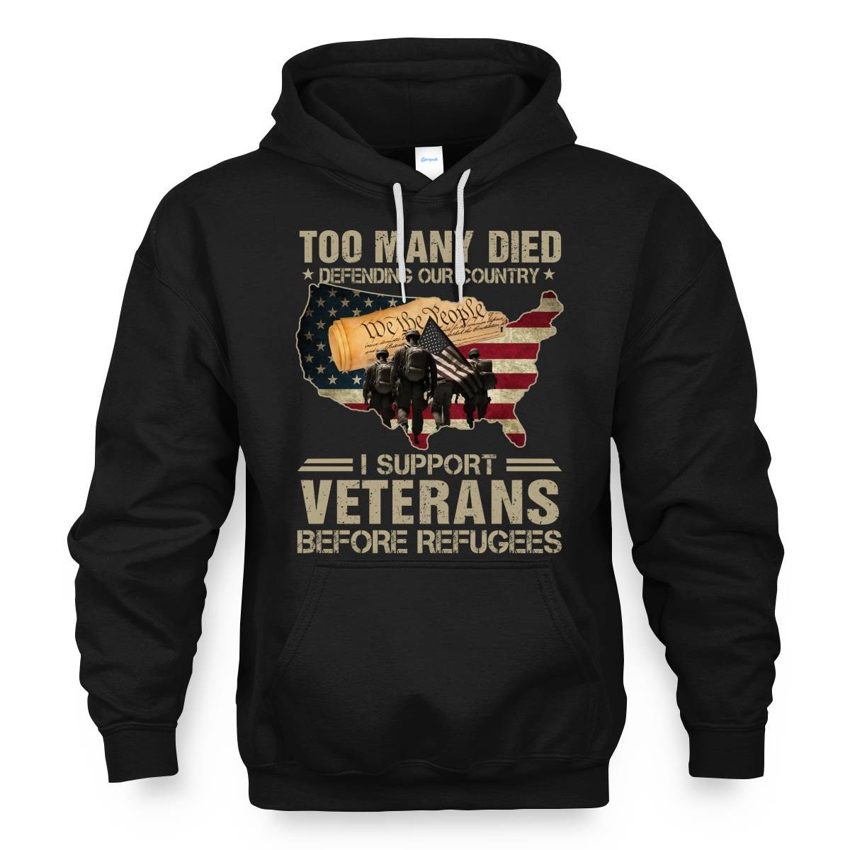I Support Veterans Before Refugees