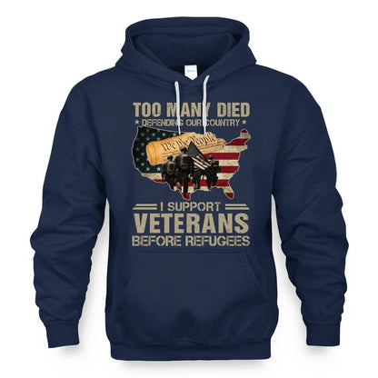 I Support Veterans Before Refugees