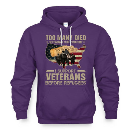 I Support Veterans Before Refugees