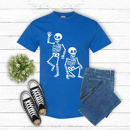 Subtle Skeletons Fk Trump Halloween Shirt