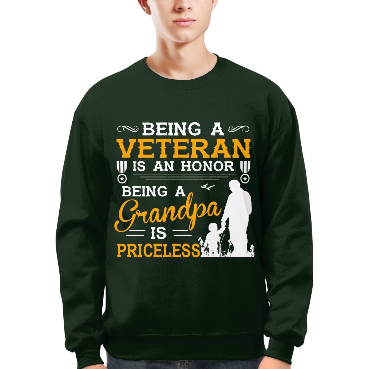 Veteran Being a Grandpa Is Priceless