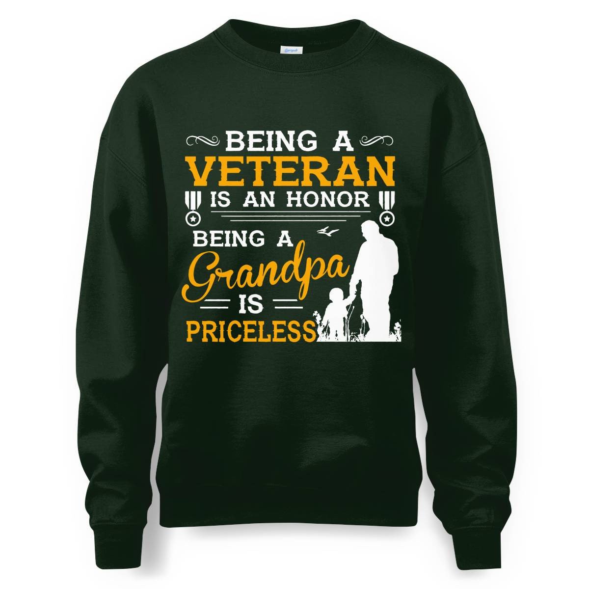 Veteran Being a Grandpa Is Priceless