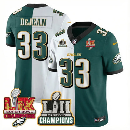 PHI LII-LIX Split S.Bowl Champions Gold Split Edition v1 Jersey