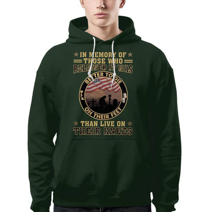 Better To Die On Their Feet Than To Live On Their Knees Veteran