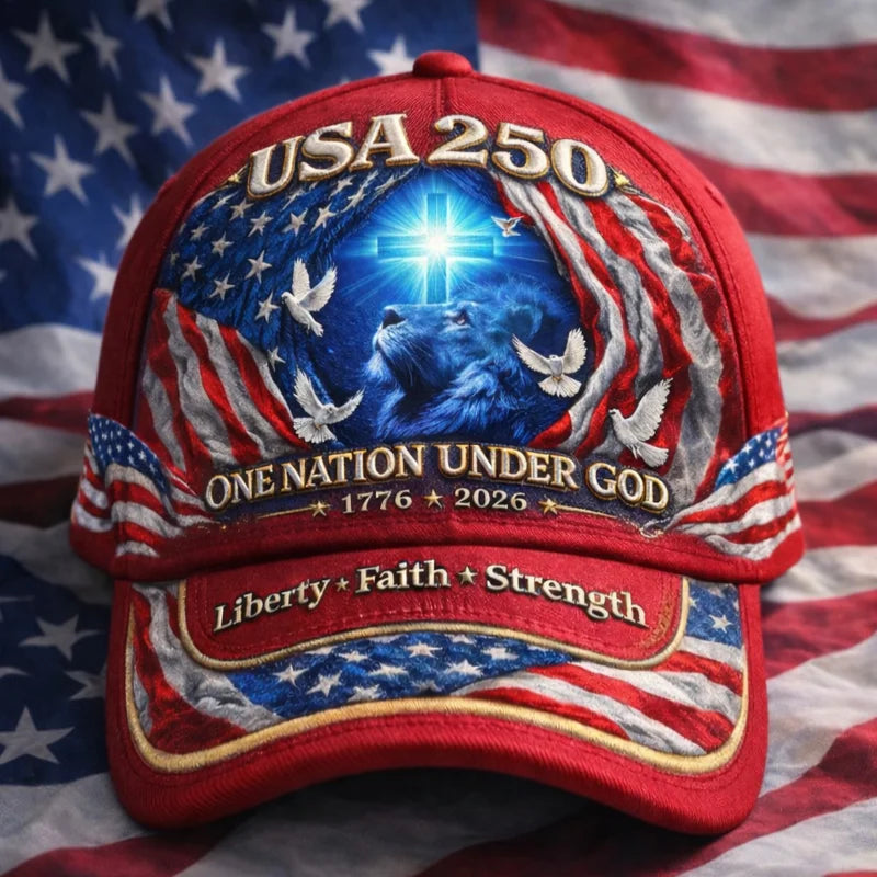 Cowgic US Retro 250th Anniversary Printed Cap v6