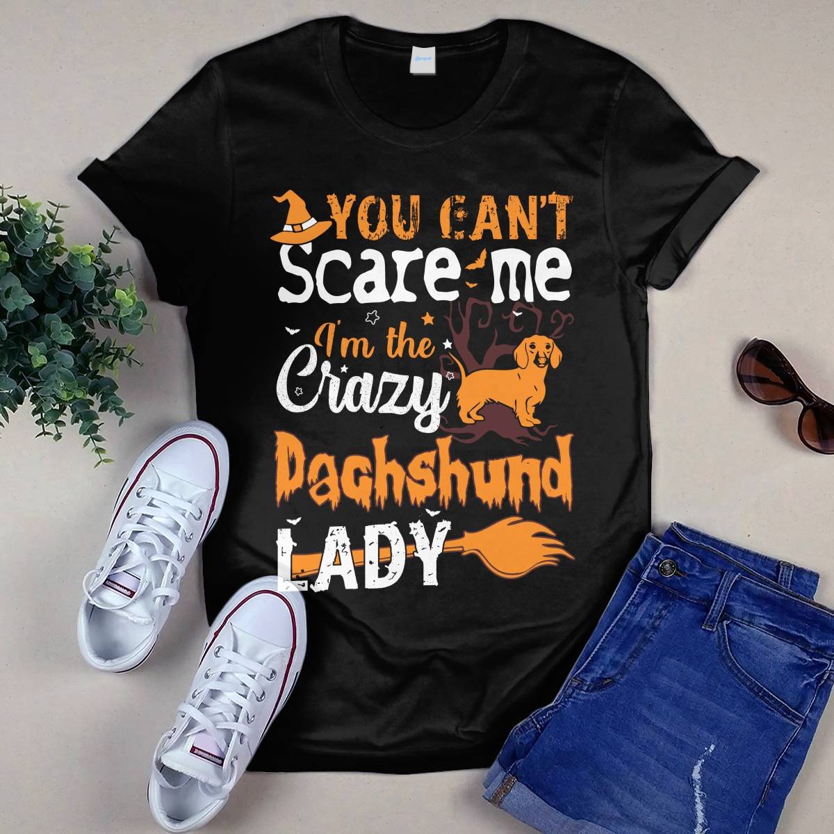 Dachshund Crazy Lady