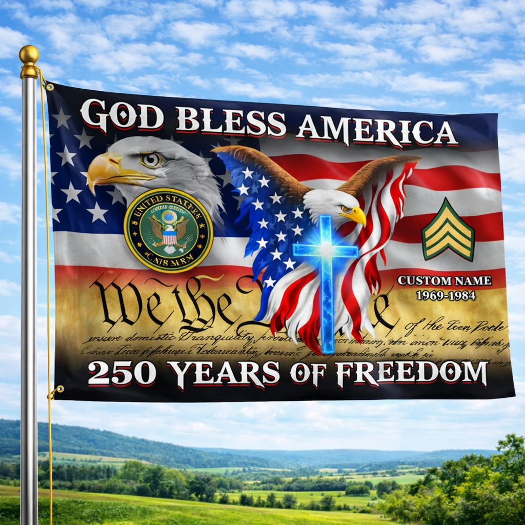 Cowgic U.S. Army - Flying Flag Custom