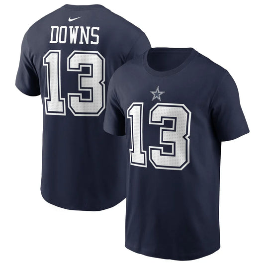 Caleb Downs Dallas Cowboys Football T-Shirt, Caleb Downs Fan Shirt, Dallas Cowboys Fan Tee, Football Player Graphic Shirt, Game Day T-Shirt, Football Fan Apparel, Sports Fan Gift, Sweatshirt & Hoodie