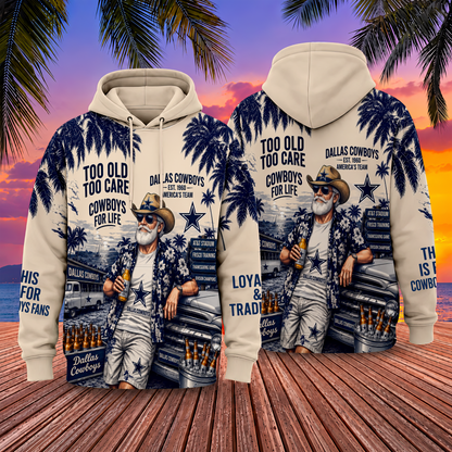 Dallas Cowboys Apparel, Football Fan Clothing, Premium Hawaiian Shirt & Shorts Set, Football T-Shirt, Jersey, Sweatshirt & Hoodie, Game Day Outfit, Sports Fan Gift