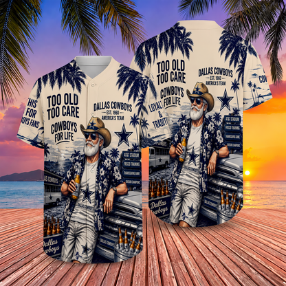 Dallas Cowboys Apparel, Football Fan Clothing, Premium Hawaiian Shirt & Shorts Set, Football T-Shirt, Jersey, Sweatshirt & Hoodie, Game Day Outfit, Sports Fan Gift