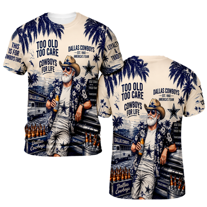 Dallas Cowboys Apparel, Football Fan Clothing, Premium Hawaiian Shirt & Shorts Set, Football T-Shirt, Jersey, Sweatshirt & Hoodie, Game Day Outfit, Sports Fan Gift