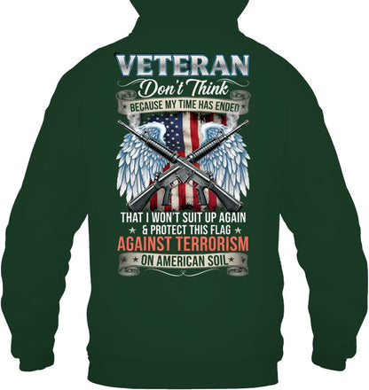 Cowgic Veteran don't Think Because My Time Has Ended