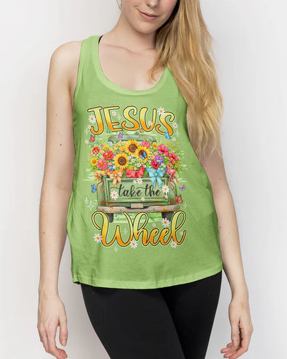 Cowgic Jesus Take The Wheel Women's All Over Print Shirt