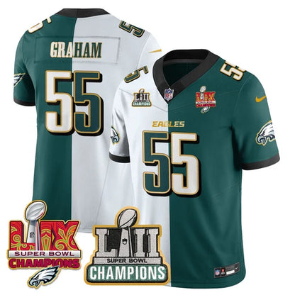 PHI LII-LIX Split S.Bowl Champions Gold Split Edition v1 Jersey