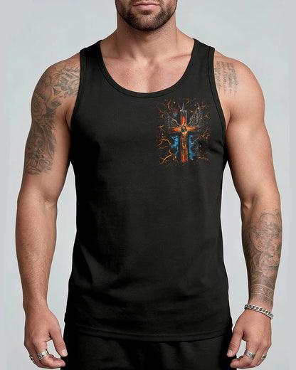 Cowgic I Only Kneel For One Man Jesus On Cross All Over Print Shirt