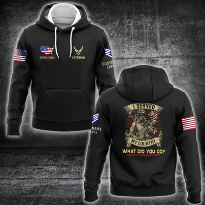 Cowgic Custom U.S AIR FORCE Veteran
