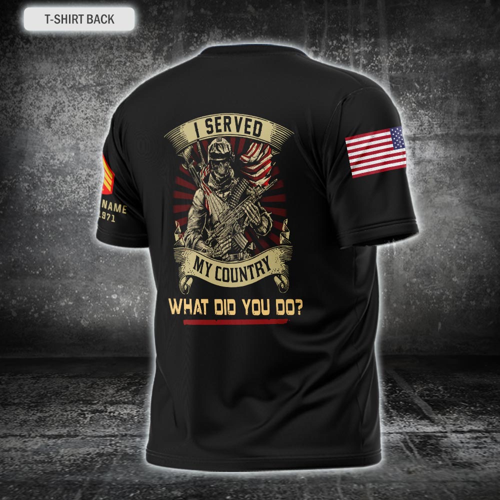 Cowgic Custom US MARINE CORPS Veteran
