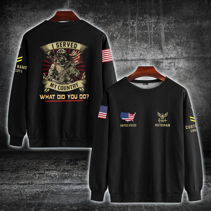 Cowgic Custom U.S NAVY Veteran