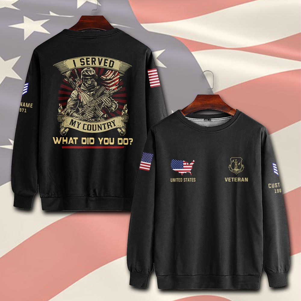 Cowgic Custom AIR NATIONAL GUARD Veteran