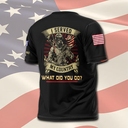 Cowgic Custom AIR NATIONAL GUARD Veteran