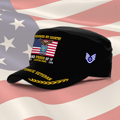Cowgic Veteran U.S AIR FORCE Military Printed Cap