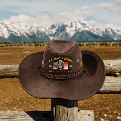Cowgic Custom ARMY BRANCH - COWBOY HAT