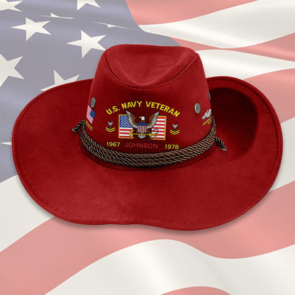 Cowgic Custom NAVY BADGE - COWBOY HAT