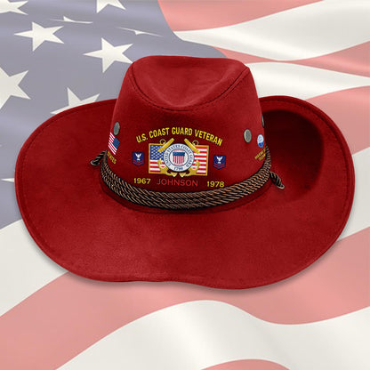 Cowgic Custom COAST GUARD RATING - COWBOY HAT