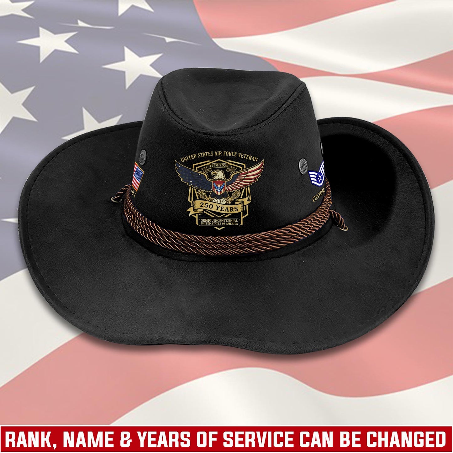 Cowgic Custom U.S. AIR FORCE - 250th Anniversary