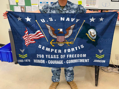 Cowgic U.S. Navy - Flying Flag