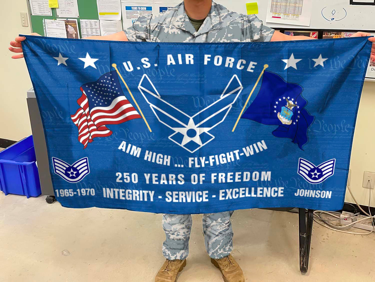 Cowgic U.S. Air Force - Flying Flag