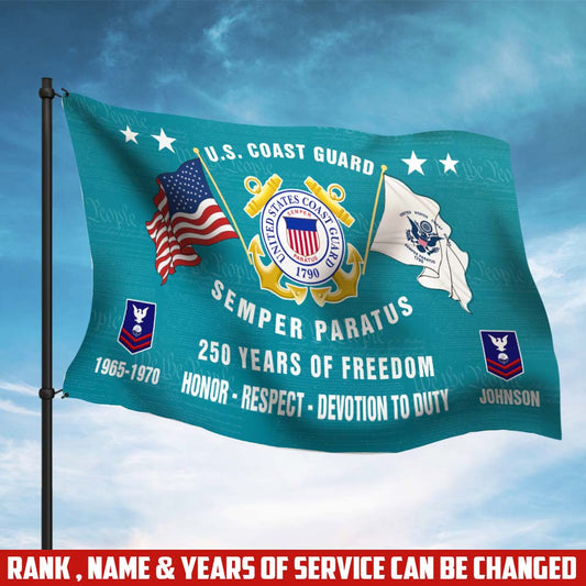 Cowgic U.S. Coast Guard - Flying Flag
