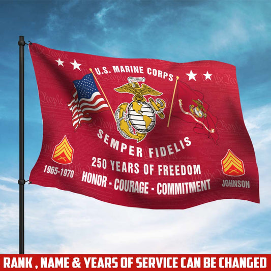 Cowgic U.S. Marine Corps - Flying Flag