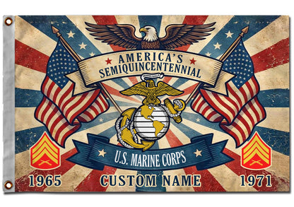 Cowgic Custom U.S. Marine Corps - Flying Flag