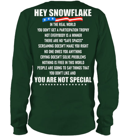 Cowgic Veteran HEY SNOWFLAKE